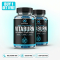 VitaBurn | Nighttime Fat Burner Gummies for Men with Melatonin - Blueberry C