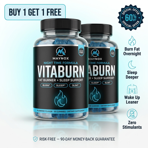 VitaBurn Twin Pack | 2 Bottles — 60 Gummies (30 Nights)