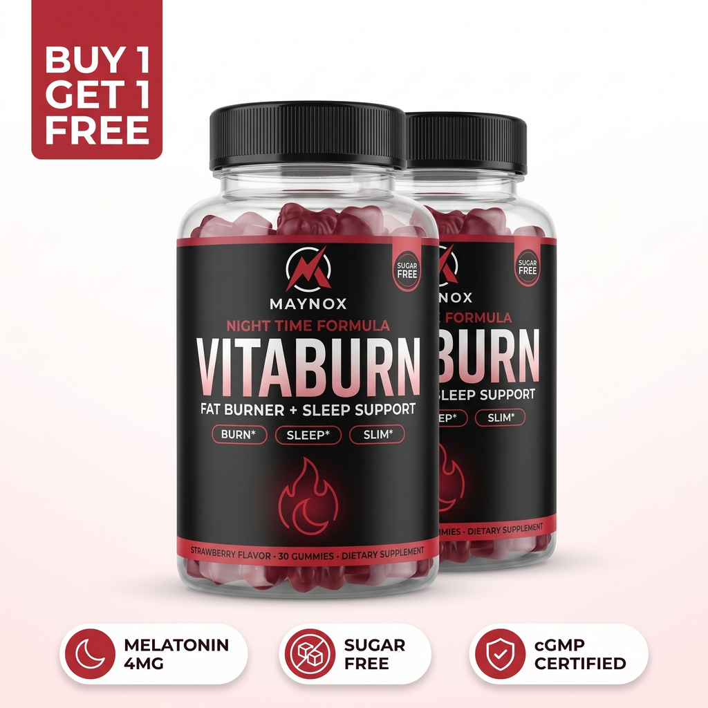 VitaBurn | Nighttime Fat Burner Gummies - Wild Strawberry